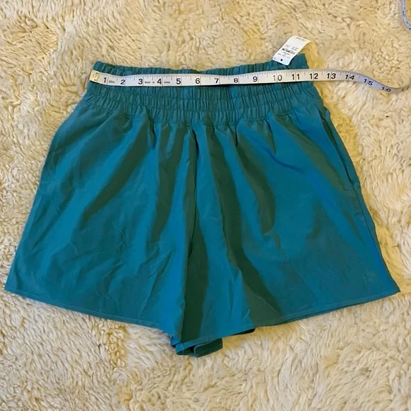 NWT Aerie 4" Hot Stuff Short in Fresh Teal Sz XS. - Picture 8 of 14